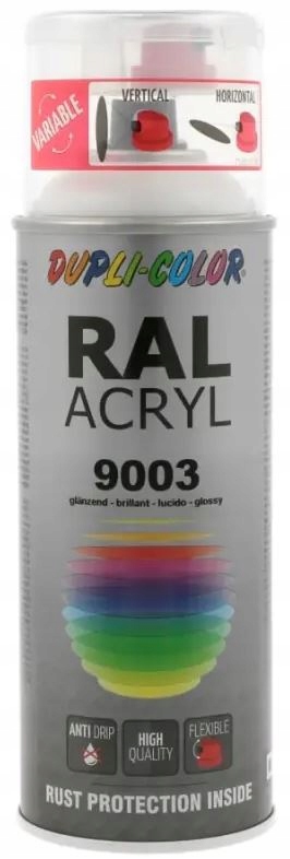Dupli-color Uniwersalny Lakier Ral Acryl 9003 Signal White 400 ML