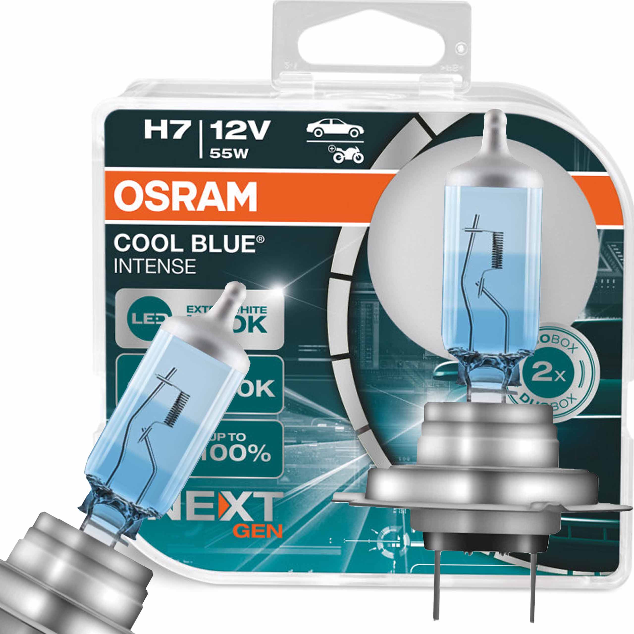 

Osram Żarówki H7 Cool Blue Intense XenonLook 5000K