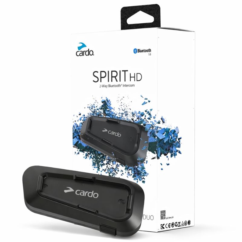 Cardo Spirit Hd Duo Interkom Motocyklový 2 Prilby SPRT0102
