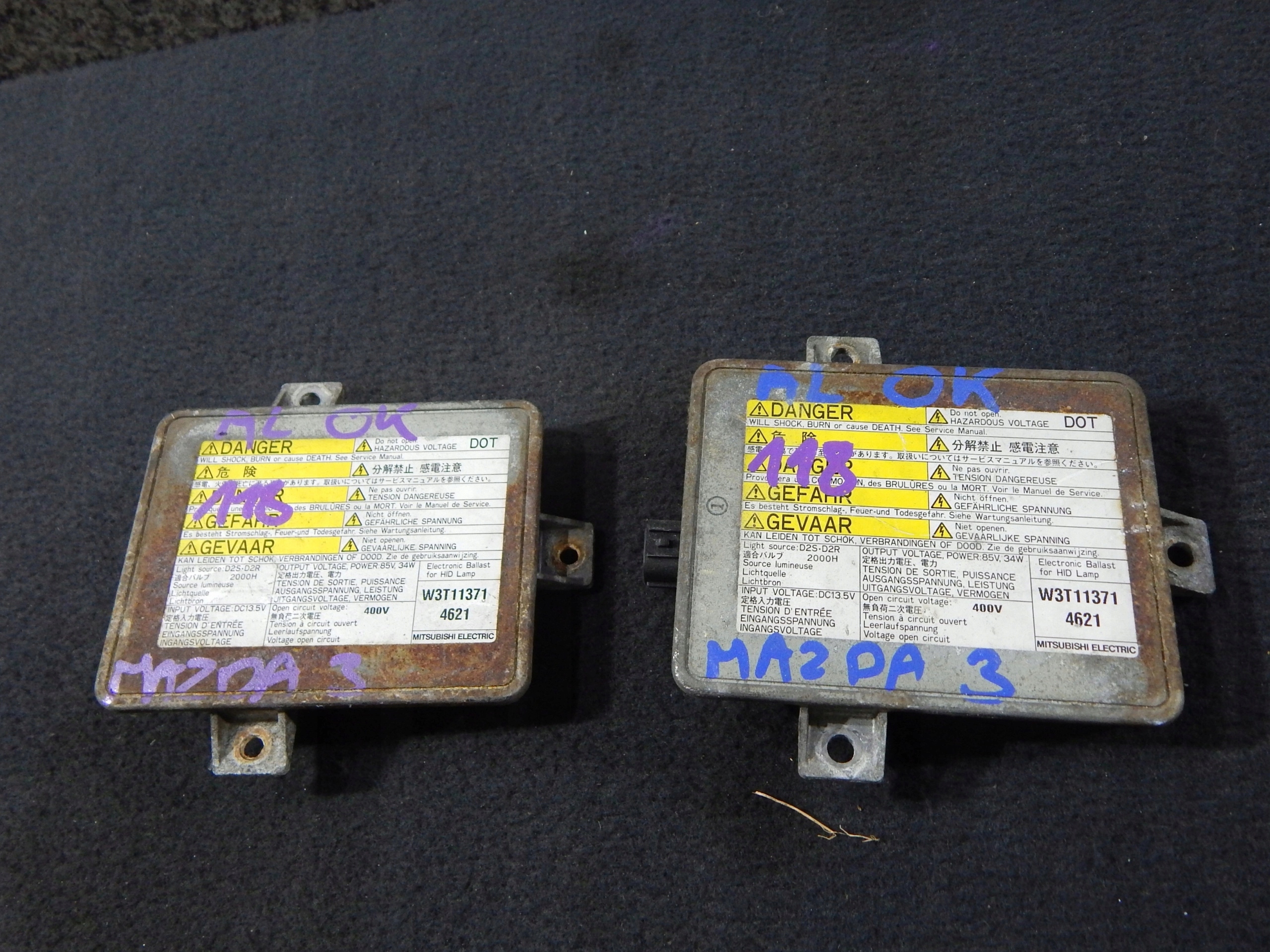 MAZDA 3 5 VITARA PRZETWORNICA W3T11371