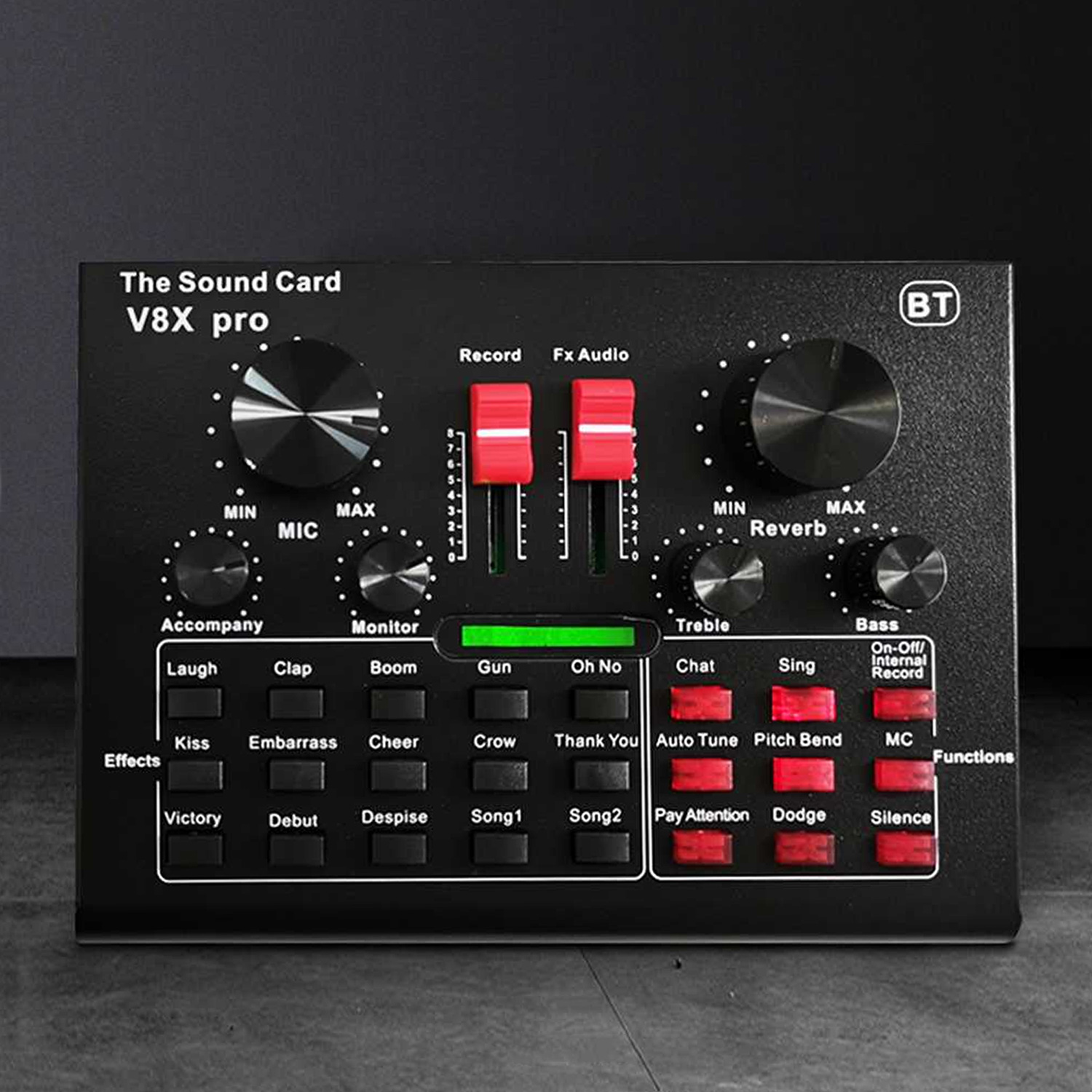 Mikrofon studyjny USB z mixerem Bluetooth V8X PRO Model V8x Pro