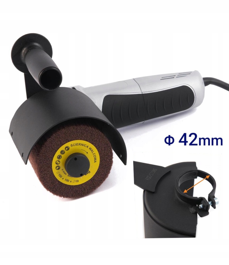 PRZYSTAWKA DO SATYNOWANIA I MATOWIENIA POWIERZCHNI PŁASKICH GS04-00 Rodzaj szlifierka kątowa