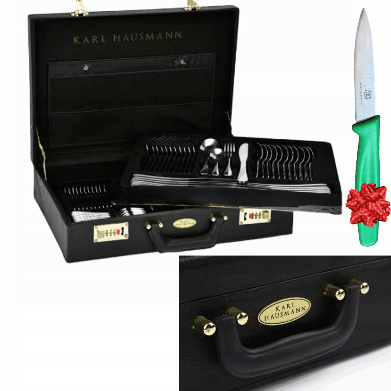 

Komplet sztućców 72 el Walizka Lena 12 osób