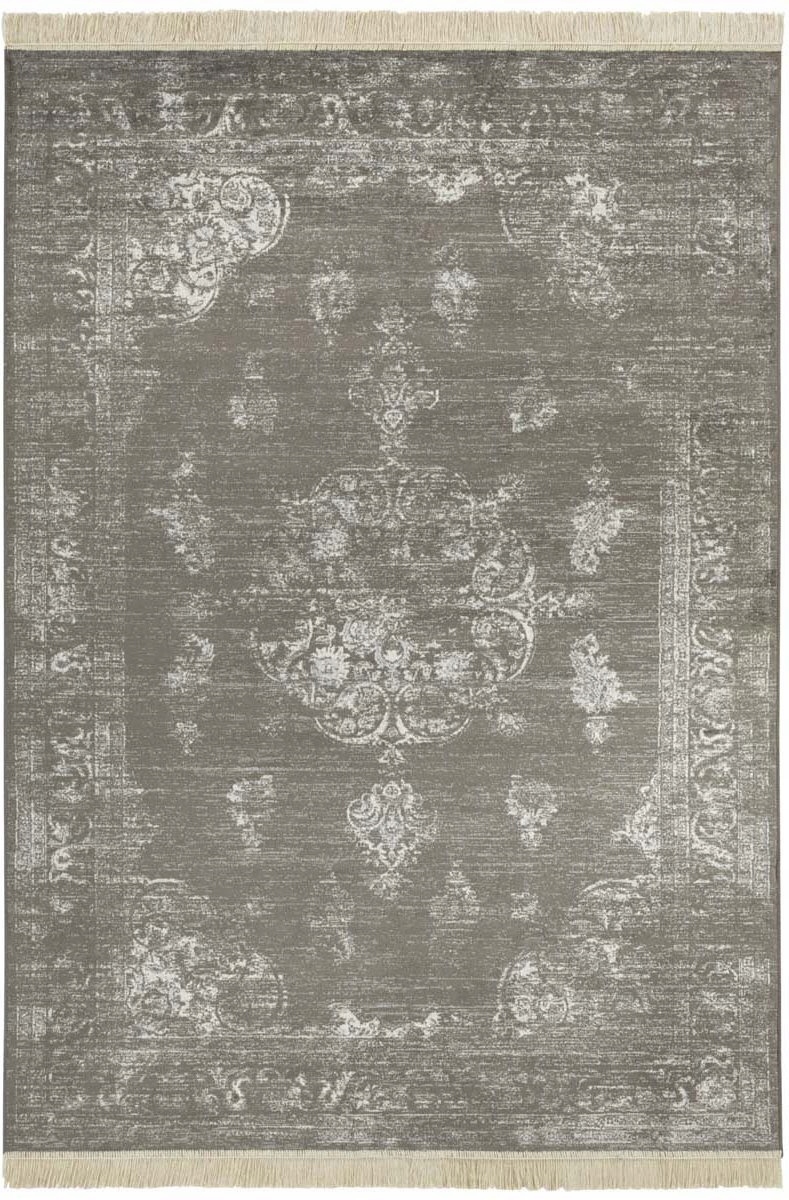 Koberec 200 x 300 cm tradiční, klasický vzor do obývacího pokoje, béžovo šedý