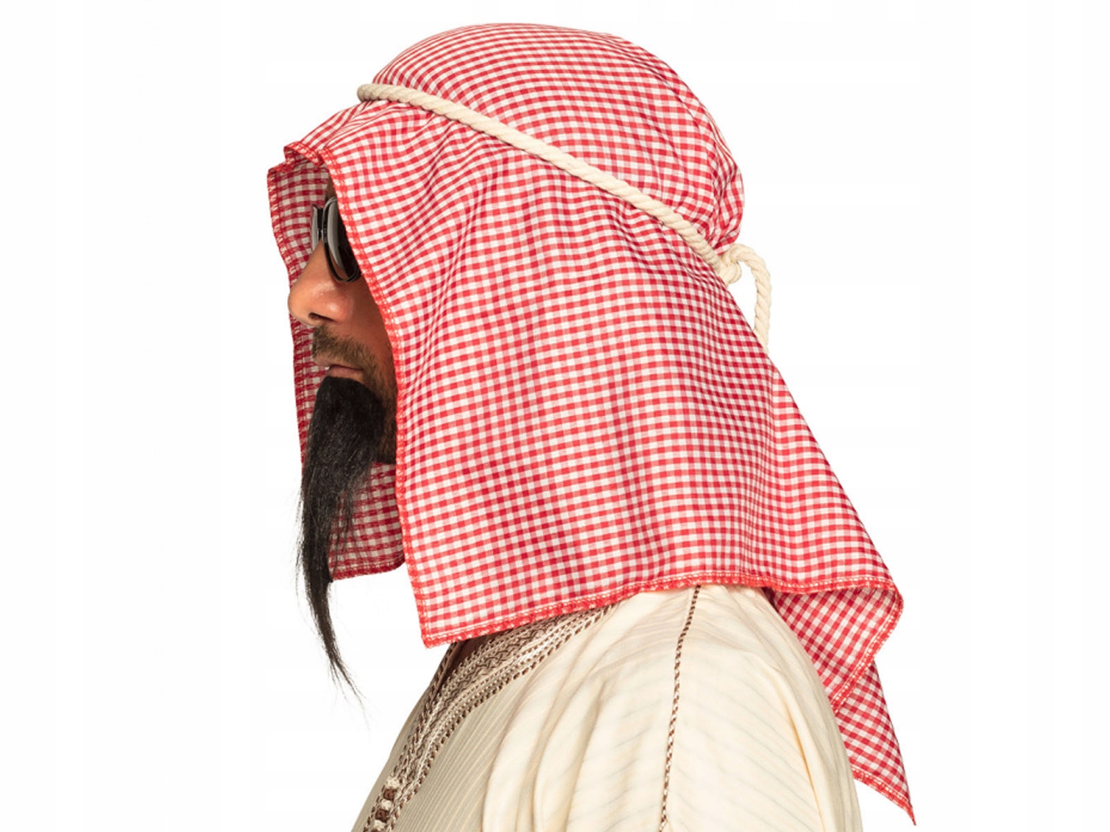 Zest. Araba Szejka przebranie Turban Okulary broda