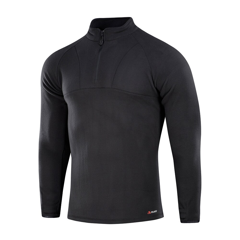 M-Tac Kardigan Delta Polartec raglan, černý, L