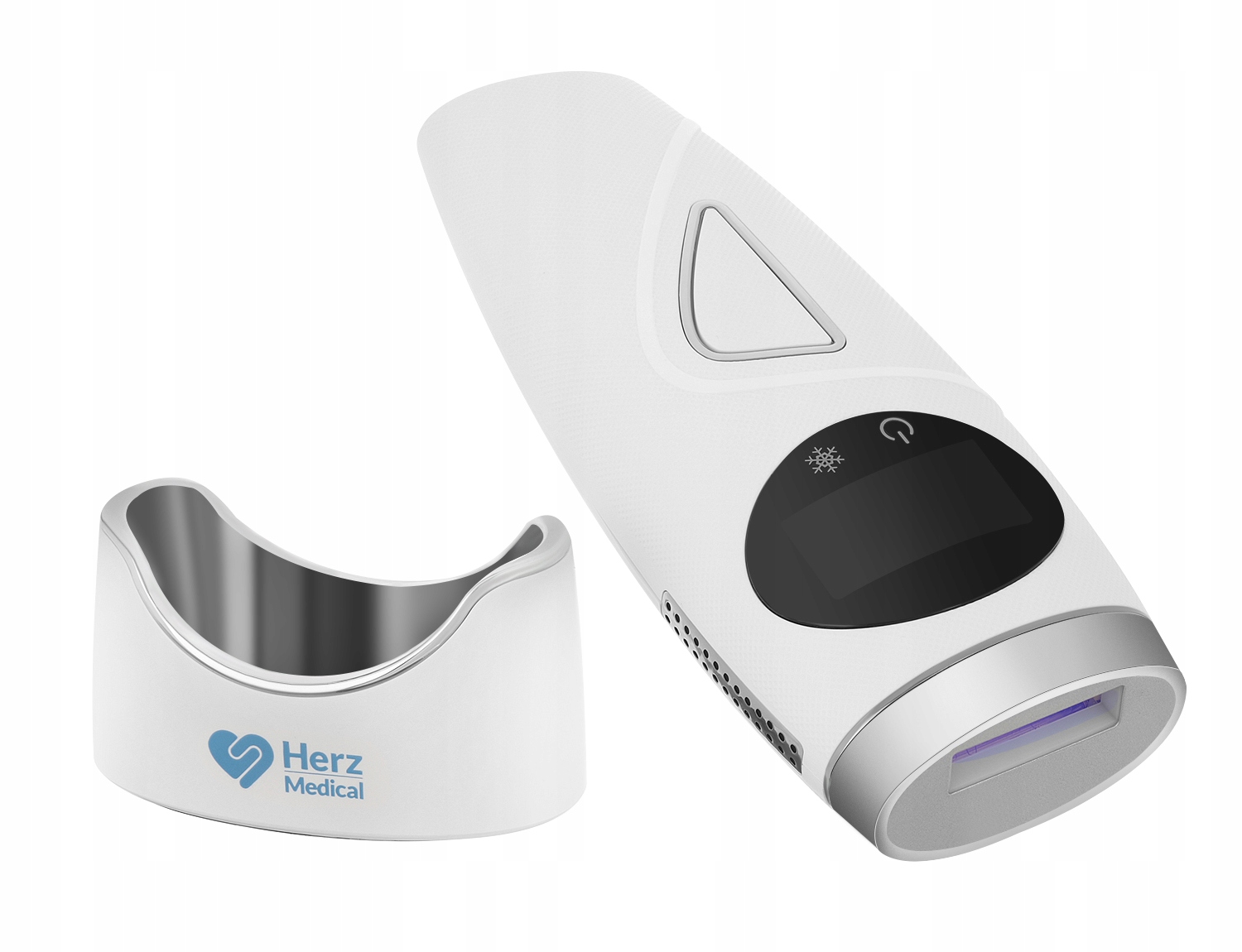 SKUTECZNY Depilator LASEROWY Herz Medical DO CIAŁA NÓG BIKINI + OKULARY