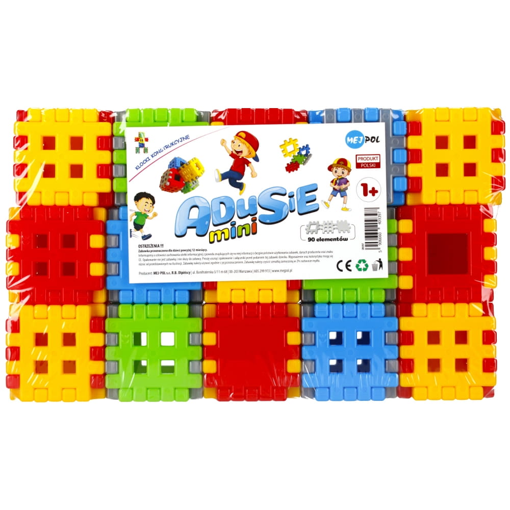 

Klocki konstrukcyjne Wafle Adusie Mini 90