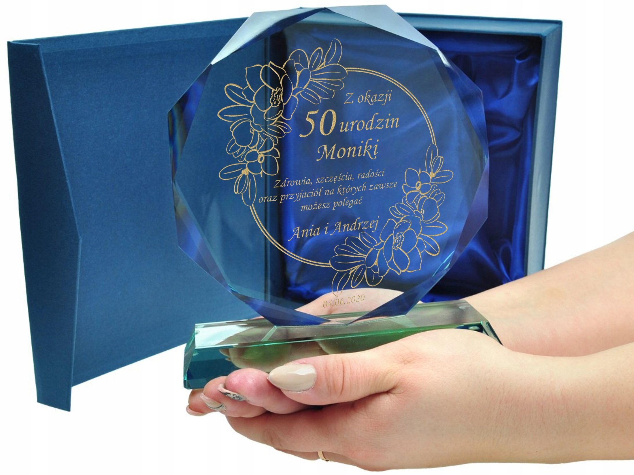 Pamiątka Na Urodziny Jubileusz 30 40 50 60 70 80 90 1-99 Lat