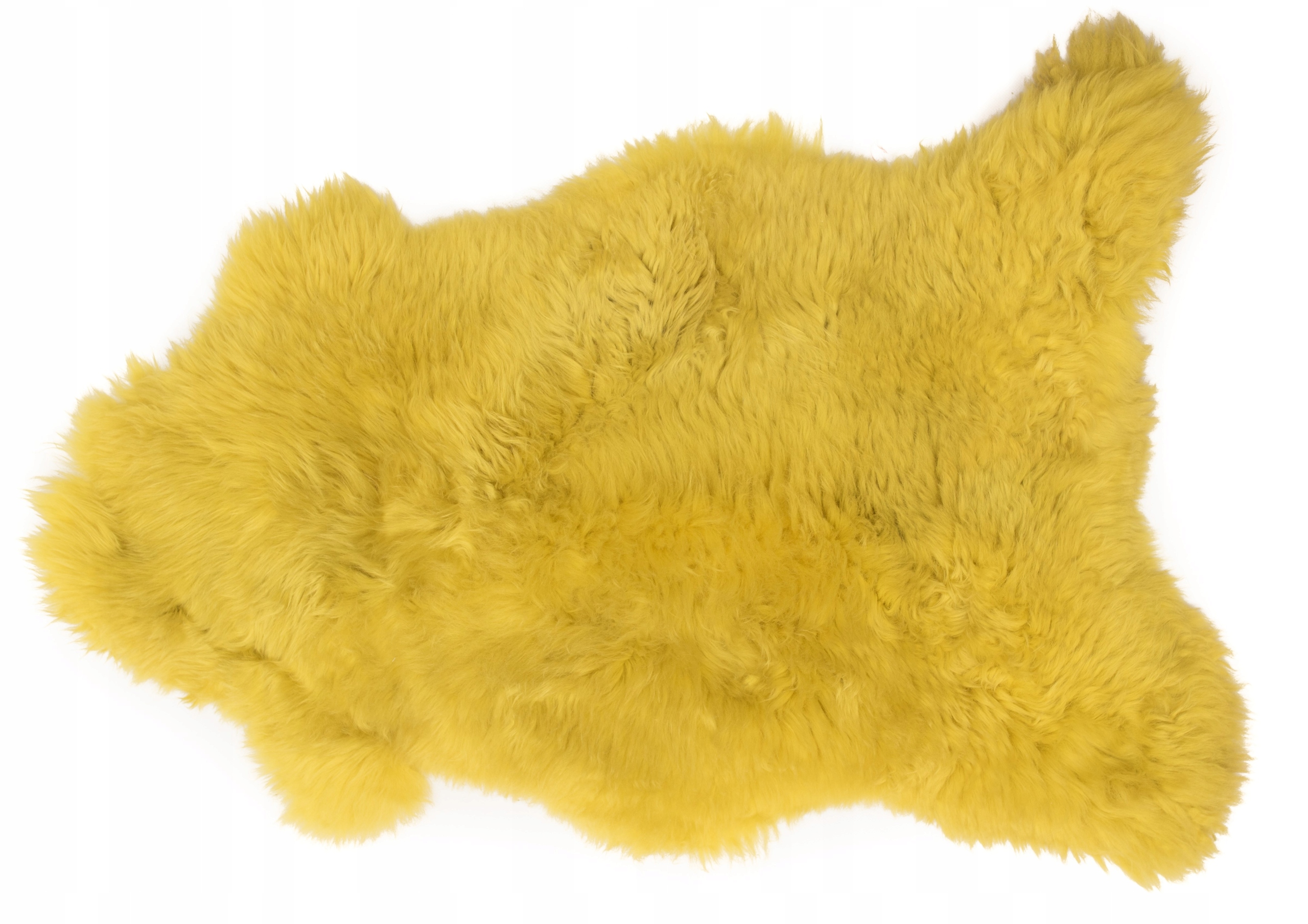 Koža Prírodná Ovčia Koža Prírodná Žltá Koberec