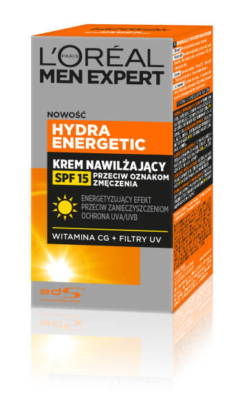 LOREAL MEN EXPERT KREM NAWILŻAJĄCY 50ML HYDRA ENERGETIC
