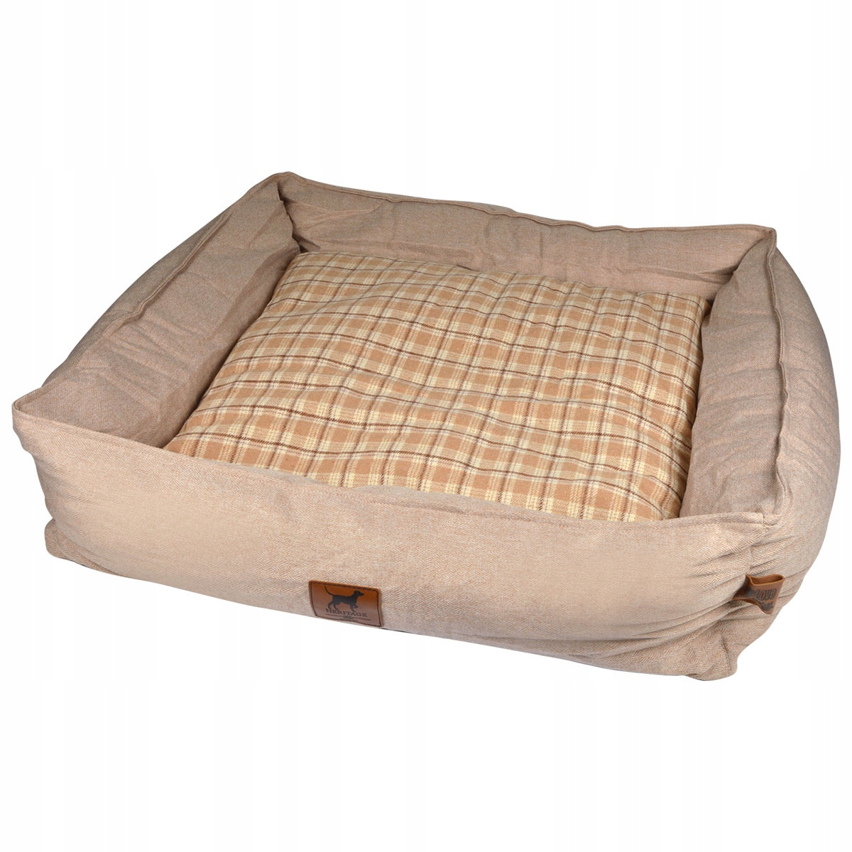 Levně Pelíšek Pro Psa 75 x 70 cm měkké, silné, Béžové