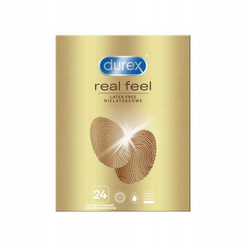 

Durex Real Feel Prezerwatywy nielateksowe, 24szt.