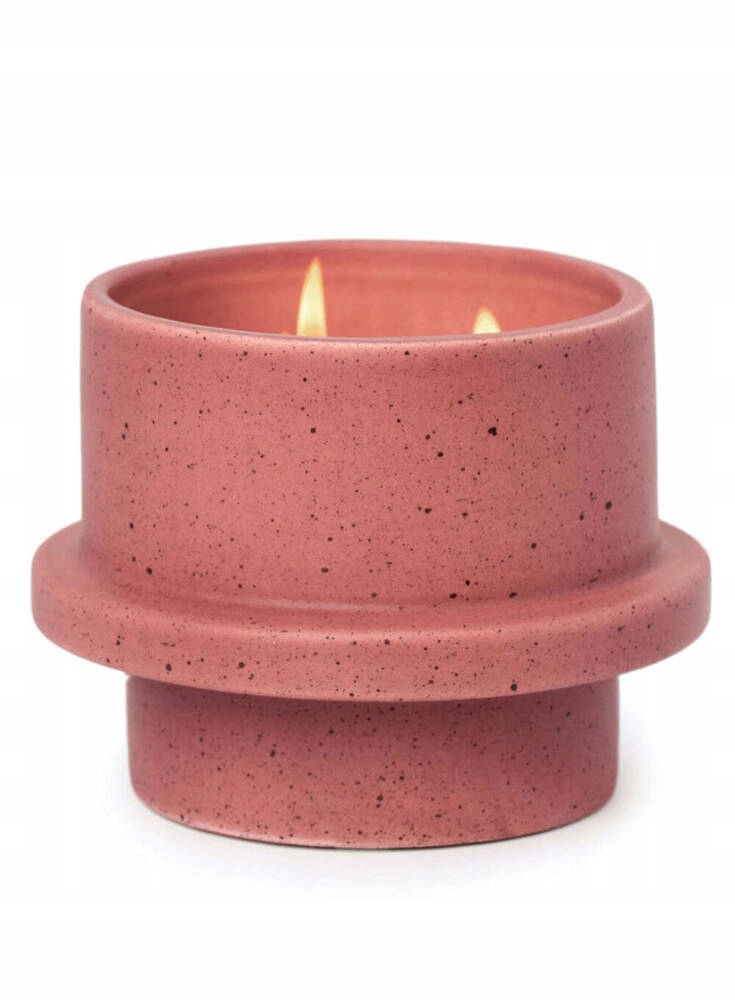 Vonná svíčka květináč Paddywax Fólie Saffron Rose 326 g červená