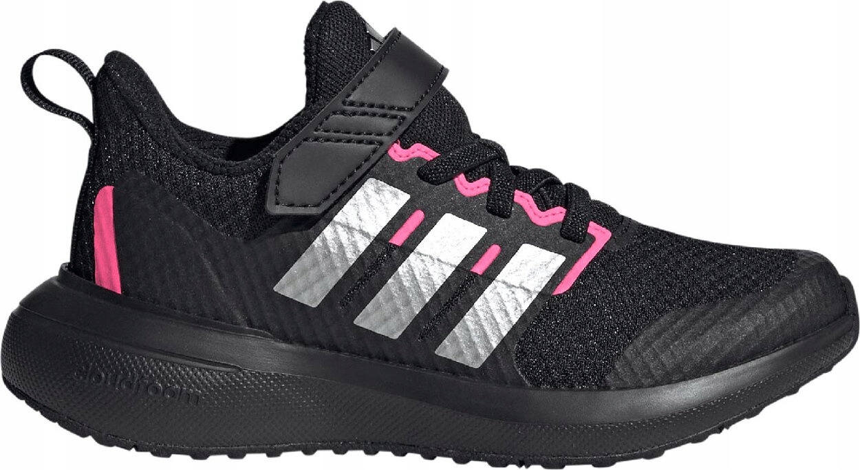Dětské Boty Adidas Fortarun 2.0 El K Černo-růžové IG0418 vel. 38 2/3