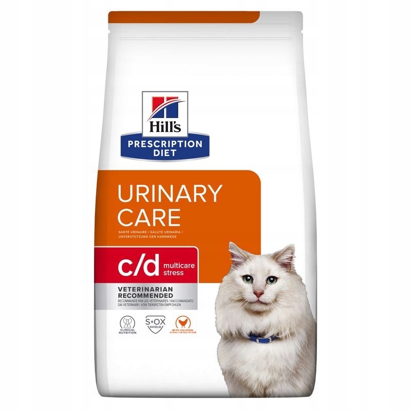 Levně Hill's Pd Kot C/D Multicare Urinary Stress 8 kg