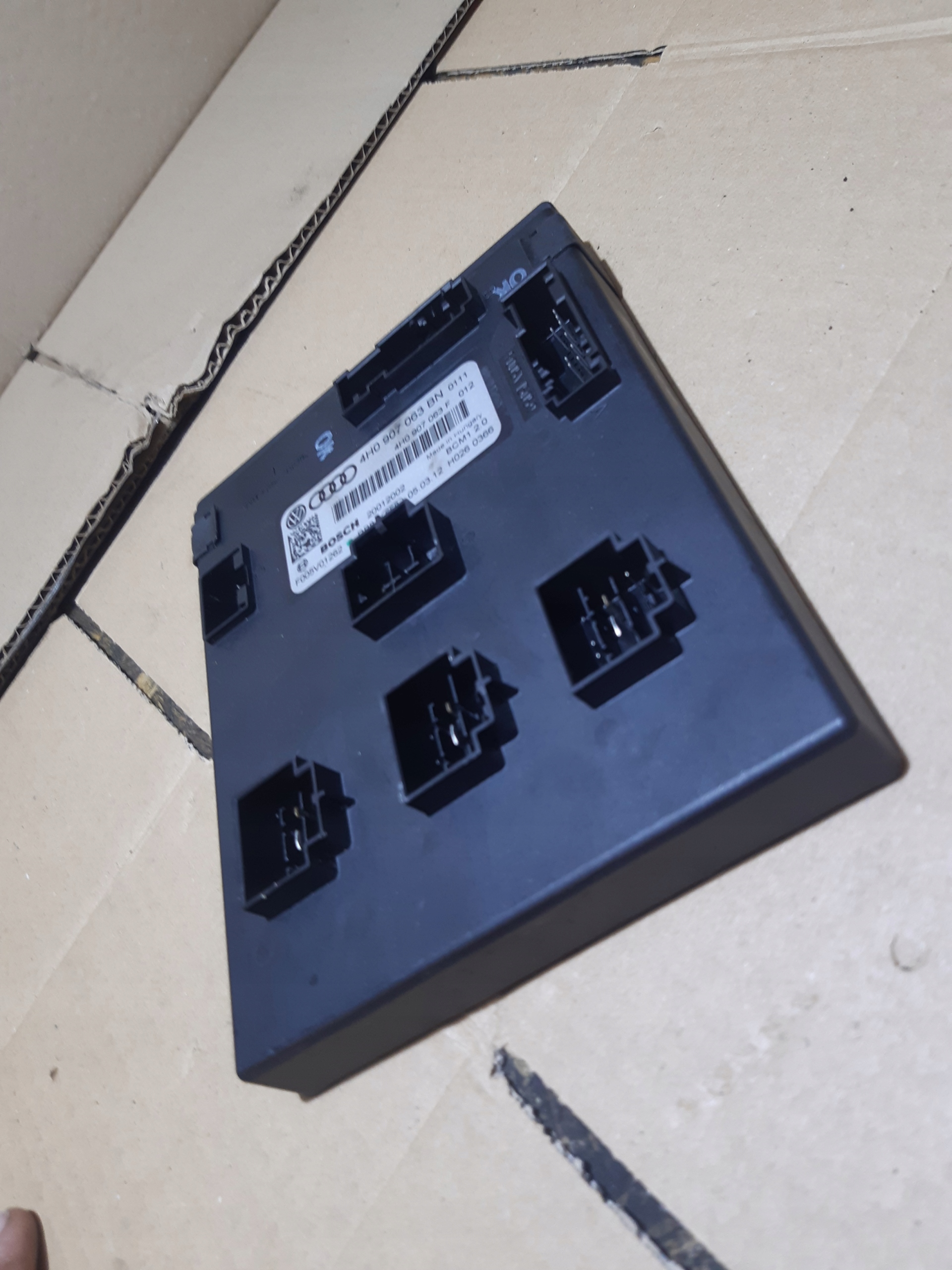 AUDI A6 C7 modul Bedienteil KOMFORTU 4H0907063BN