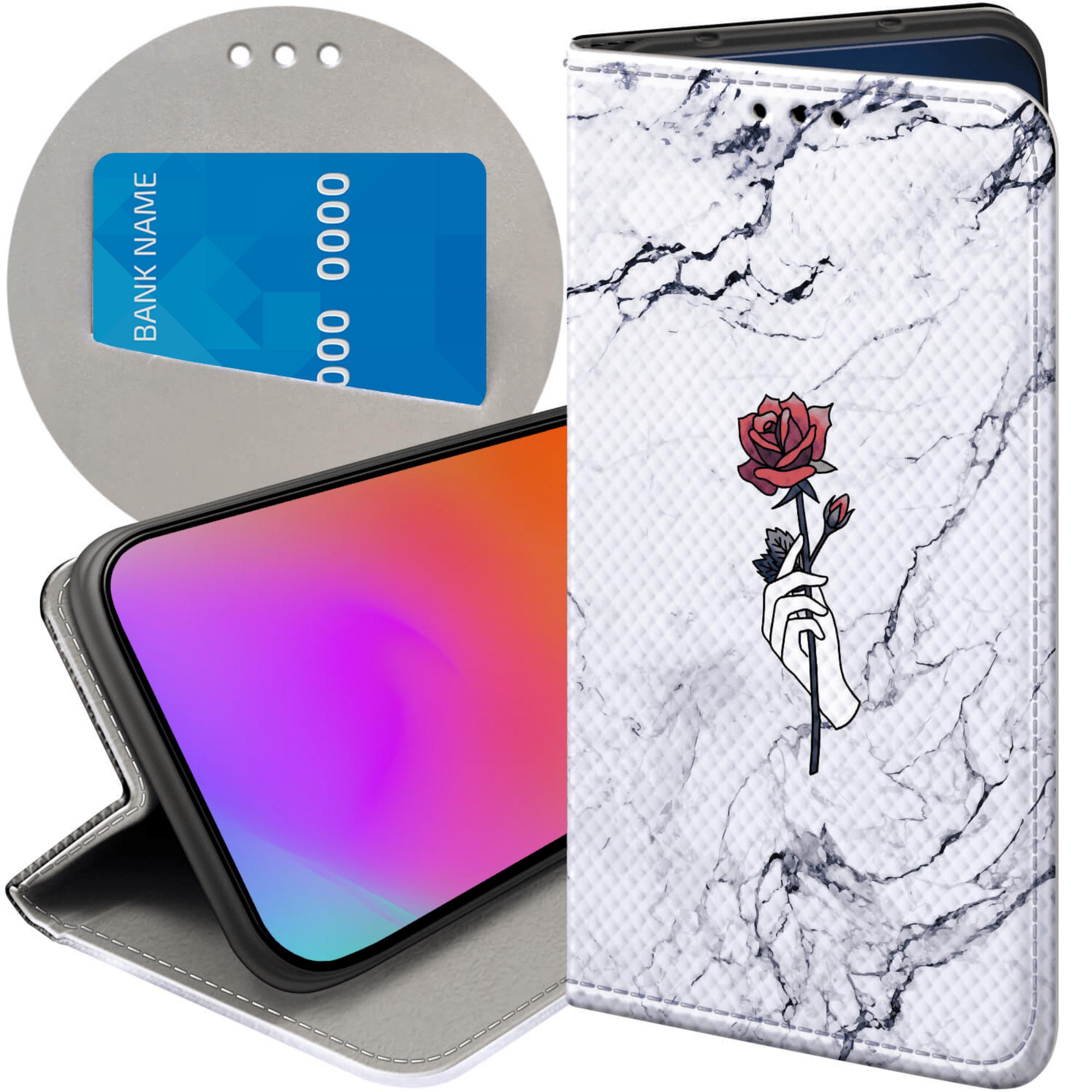 Etui Z Klapką Do Motorola Moto G14 Damskie Kobiece Stylowe Futerał
