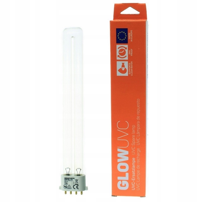 Levně Lampa Do Sterilizátoru Žárovka Uv-c Zářič Do Očka Vody Zářivka