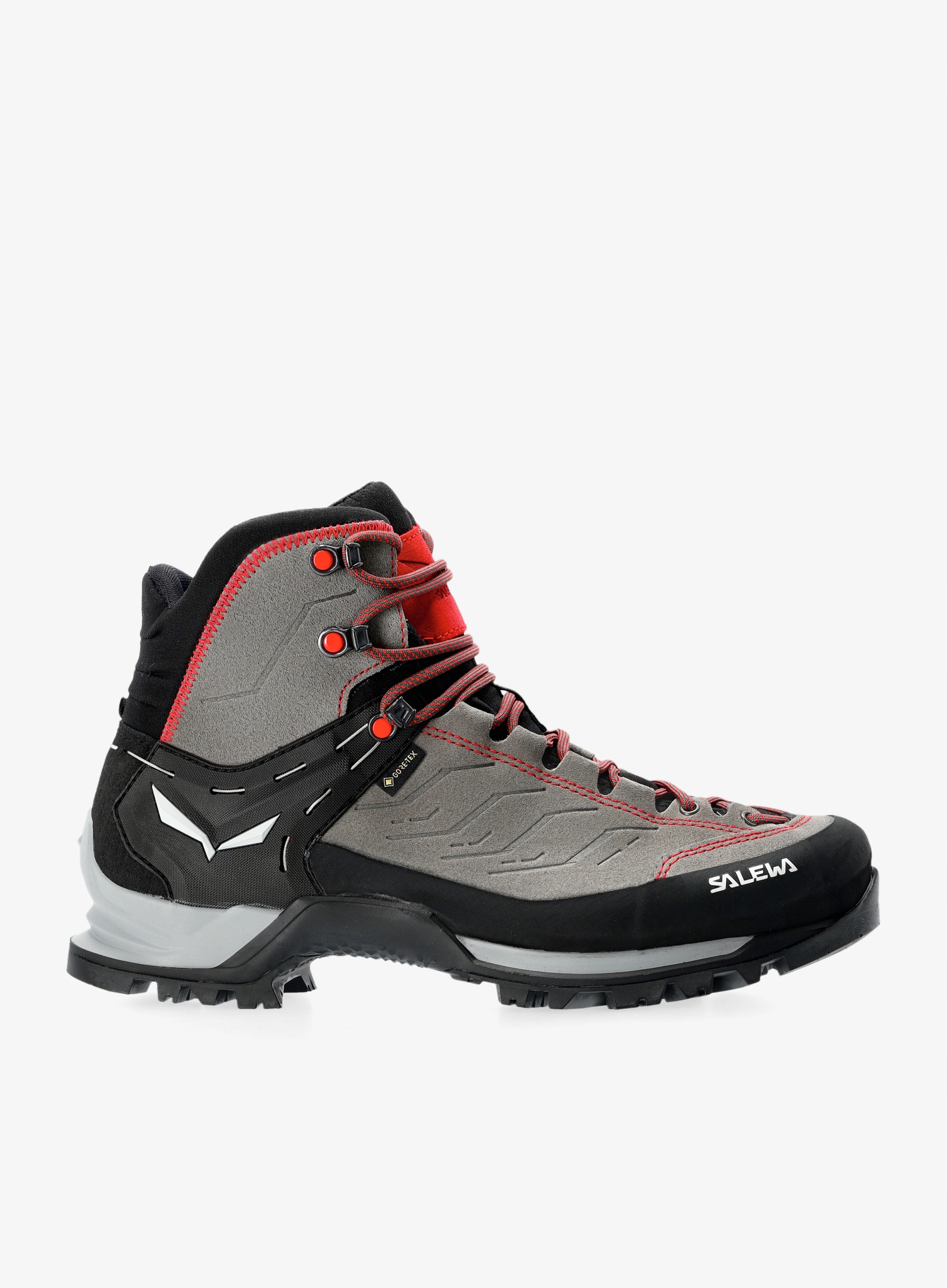 Trekové boty Salewa Mountain Trainer Mid Gtx charcoal/papavero Uk 7