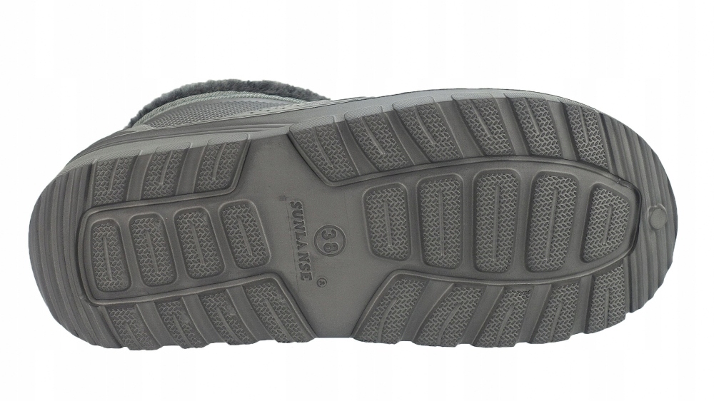 KALOSZE MĘSKIE OCIEPLANE OGRODOWE NIEPRZEMAKALNE LEKKIE PIANKOWE Kolor szary