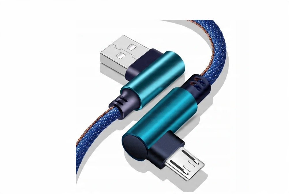 

Kabel Micro Usb Szybkie Ładowanie 2m Kątowy 90°