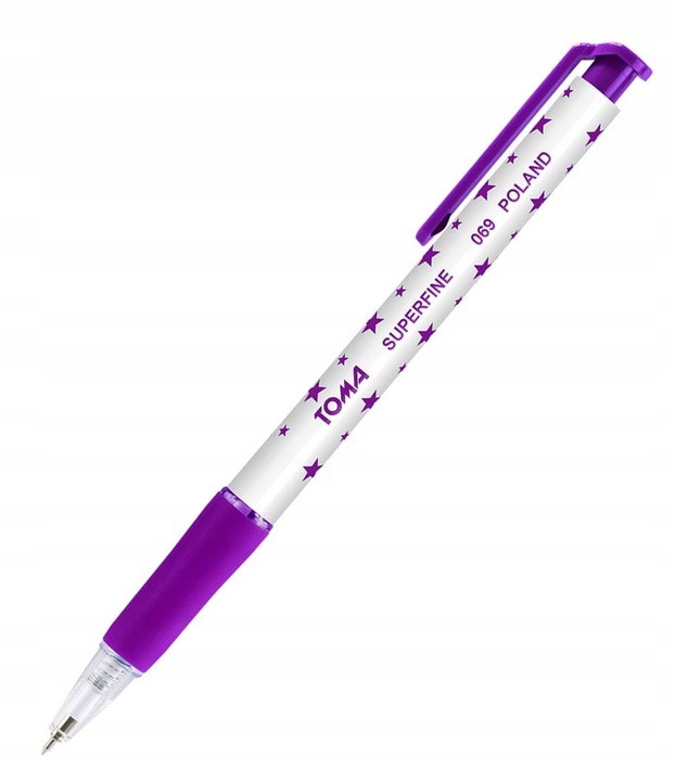 

Długopis automatyczny Fioletowy 0,5 mm TO-069 Toma