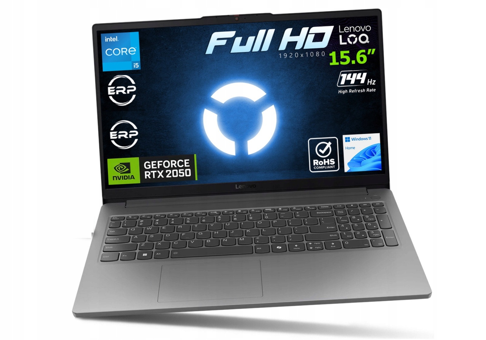 Nowy Laptop Lenovo Loq 15IAX9E 15,6 " Intel i5 16 Gb 512 Gb 144Hz RTX2050