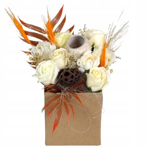 

Flower Box Boho Bukiet Mydlane Dla Mamy