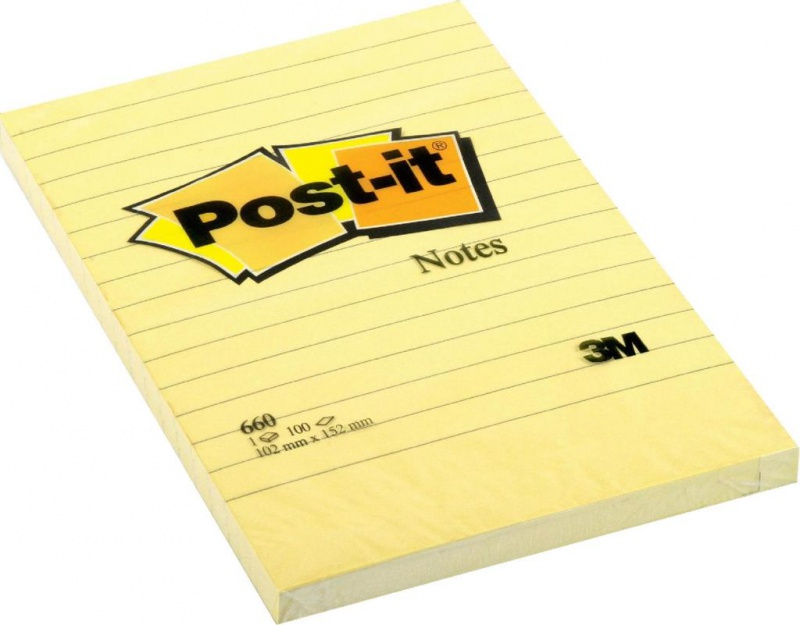 

Karteczki samoprzylepne Post-it XXL 102x152mm