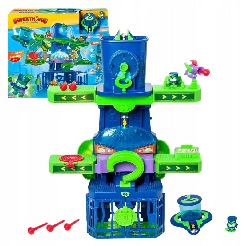 SUPERTHINGS KAZOOM POWER WIEŻA ENIGMY ENIGMA TOWER INTERAKTYWNA DŹWIĘKI 3+