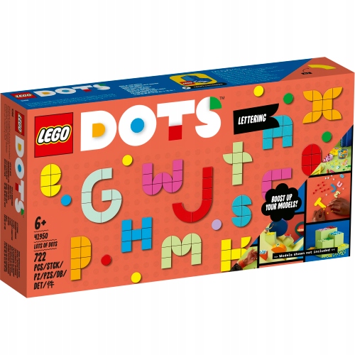 Lego 41950 Dots Různorodosti Dots – Písmenka