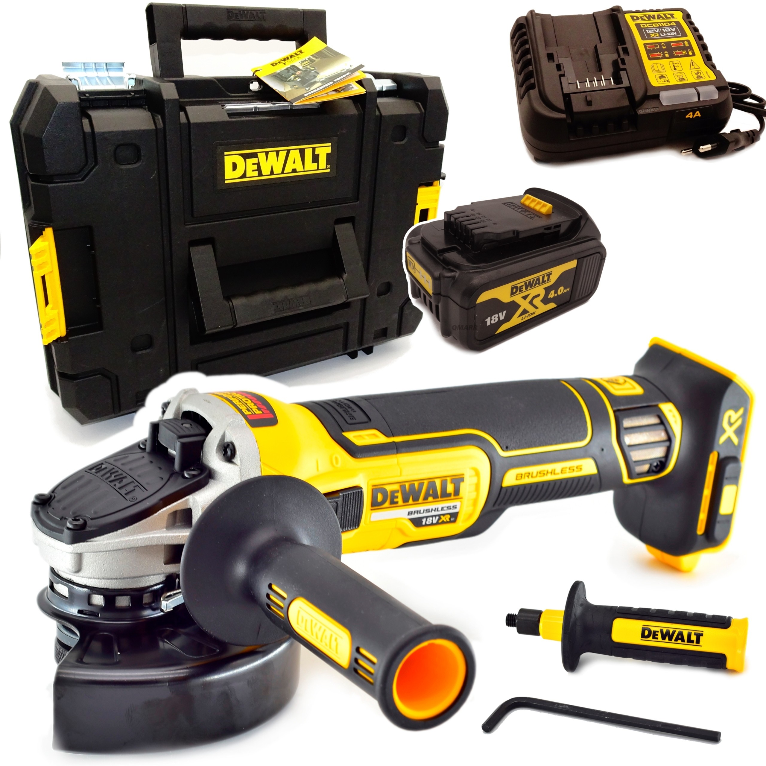 DeWalt DCG405M1T Szlifierka kątowa 125mm 18V Xr Zestaw 1x4Ah Tstak
