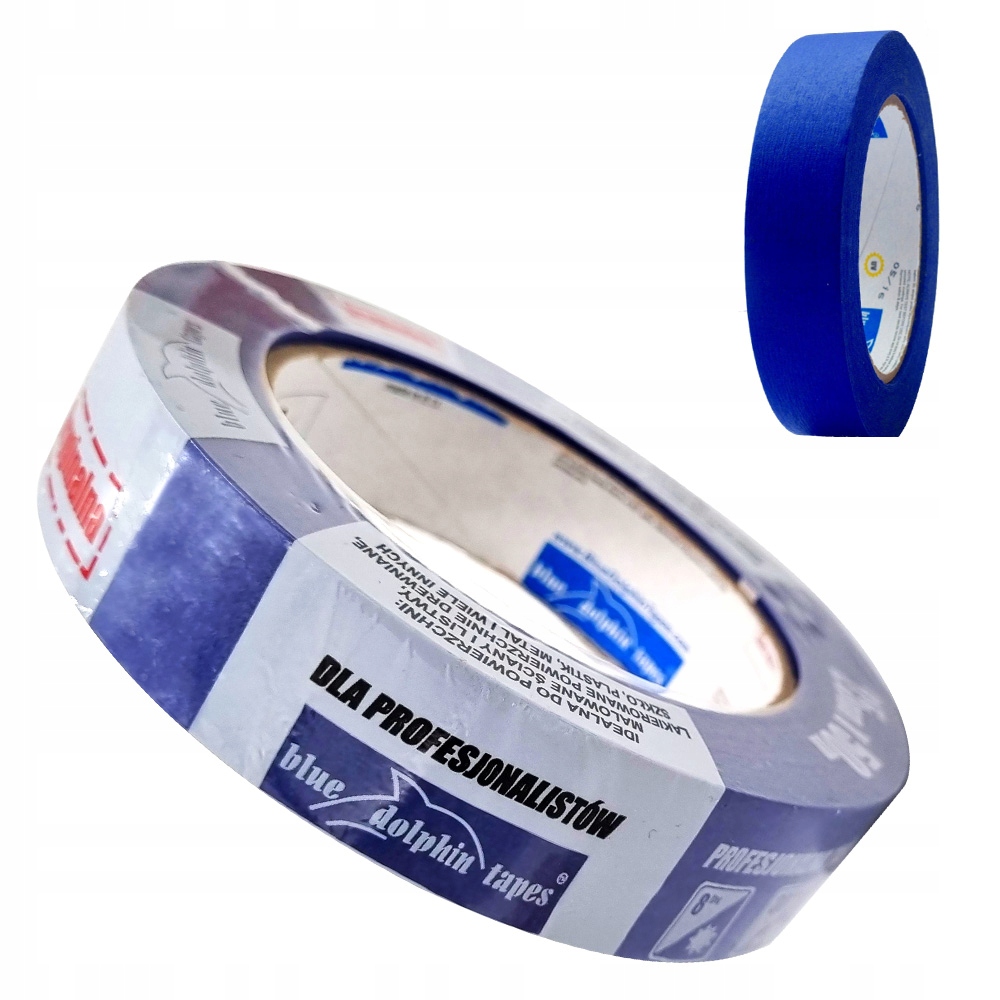 

Taśma Malarska Niebieska 25mm x 50m Blue Dolphin