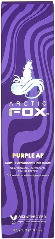 Arctic Fox Barva barva Purple Af Veganská bez amoniaku 165 Ml