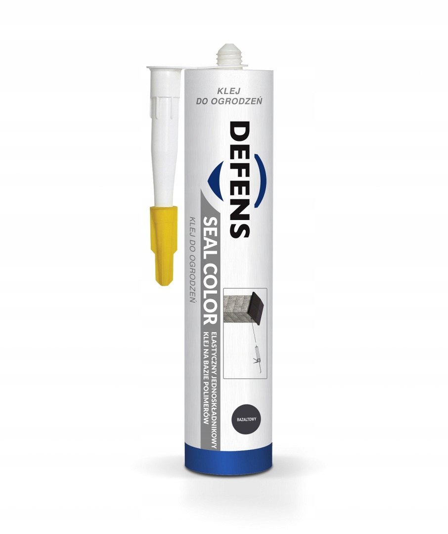 

Klej Defens Seal 290 ml do ogrodzeń betonu Grafit