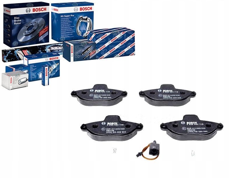 Brzdové Destičky Fiat Přední 500 1,2 09- Ford Ka 1, Asistent Kolize #34