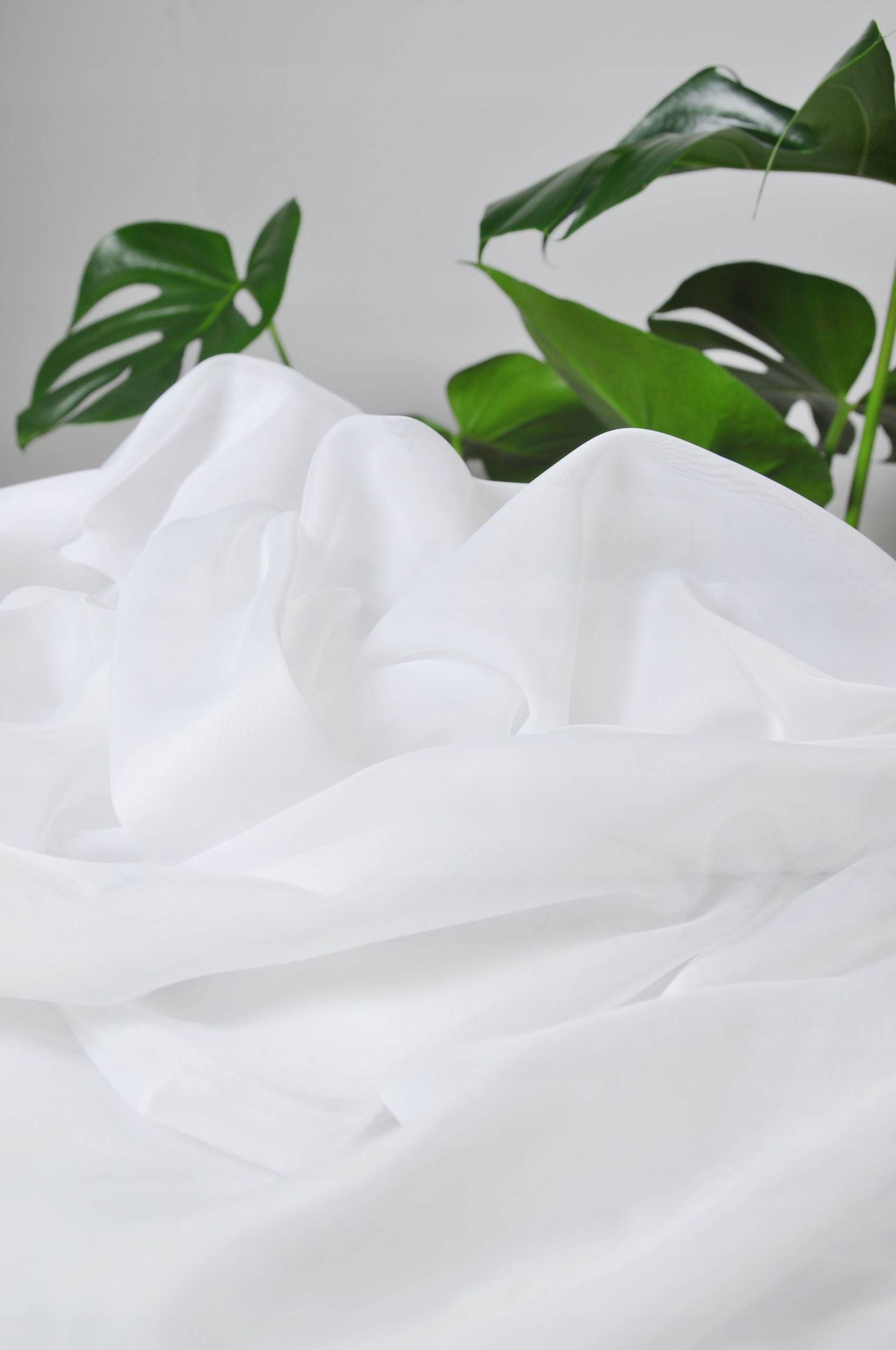 WOAL FIRANA NA METRY TIUL GŁADKI BIAŁY WYSOKOŚĆ 300CM ELEGANCKI WYSTRÓJ Marka inna marka