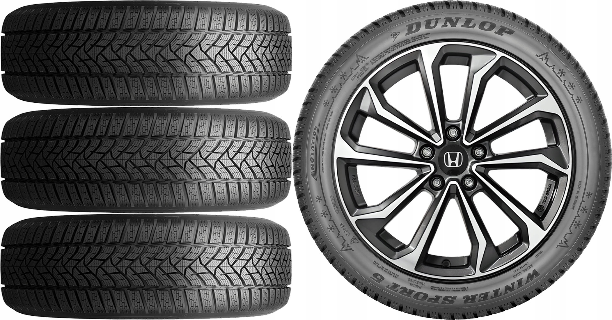 КОЛЕСА HONDA ACCORD VII 7 Dunlop 2255r17