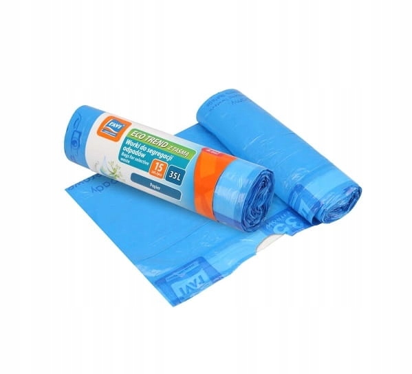 

Worki segregacji papier niebieskie 35 l 15 szt.
