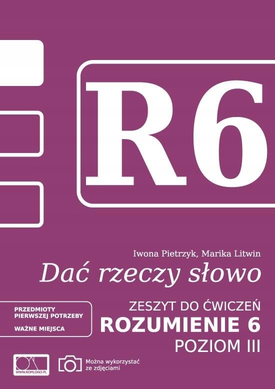 Dać rzeczy słowo. Rozumienie 6 poziom 3
