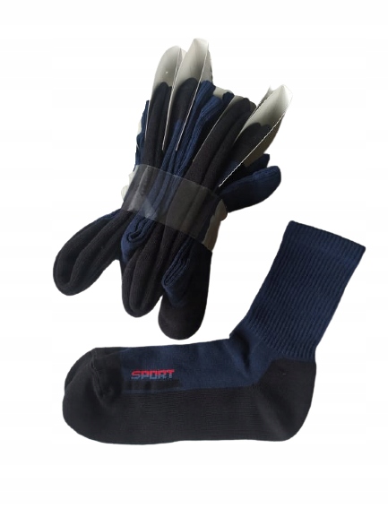 

Skarpety półfrotte x5 polskie Premium 41-43 mocne