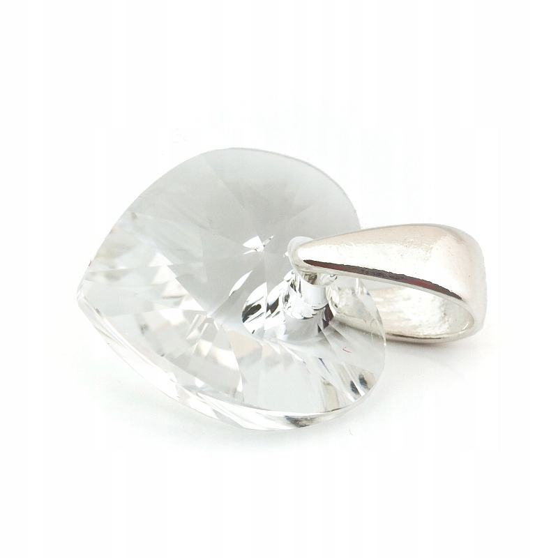 

Wisiorek srebrny 925 z kr. Swarovski Serce 10 Cry.