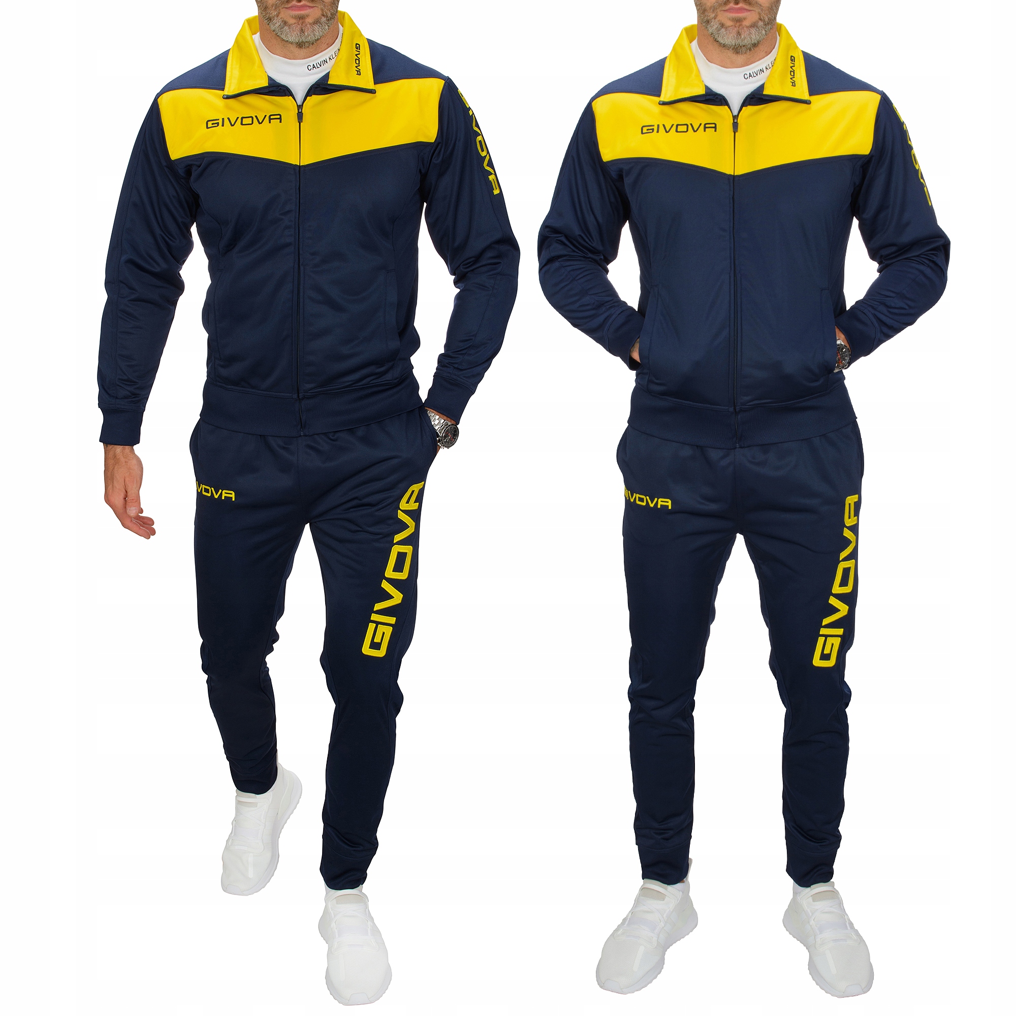 TR018-1 r. 5XL Givova Visa Męski Komplet Dresowy Sportowy Premium