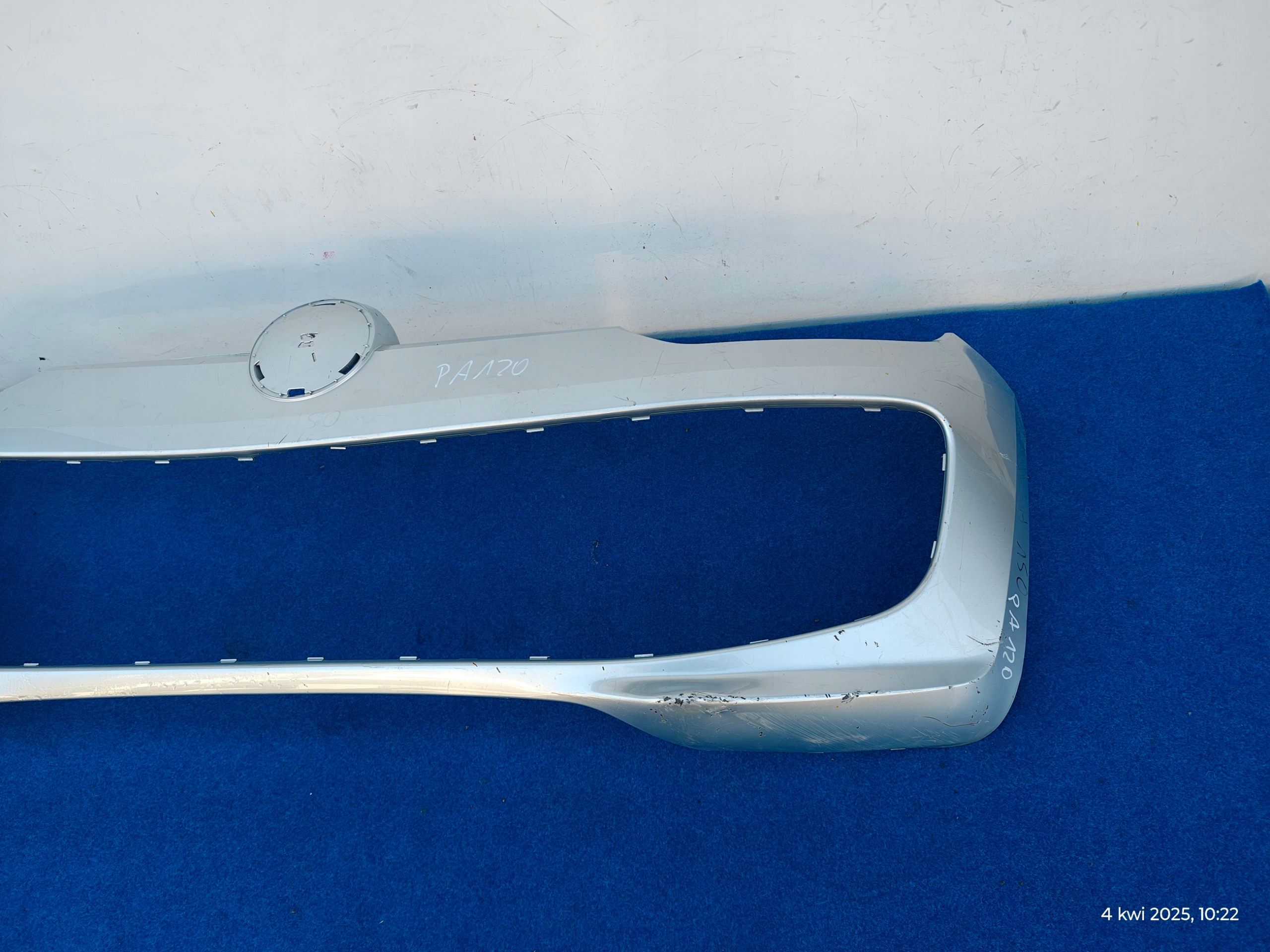 VW UP 1S 12-16 ROK bumper front 1S0807221B PA120