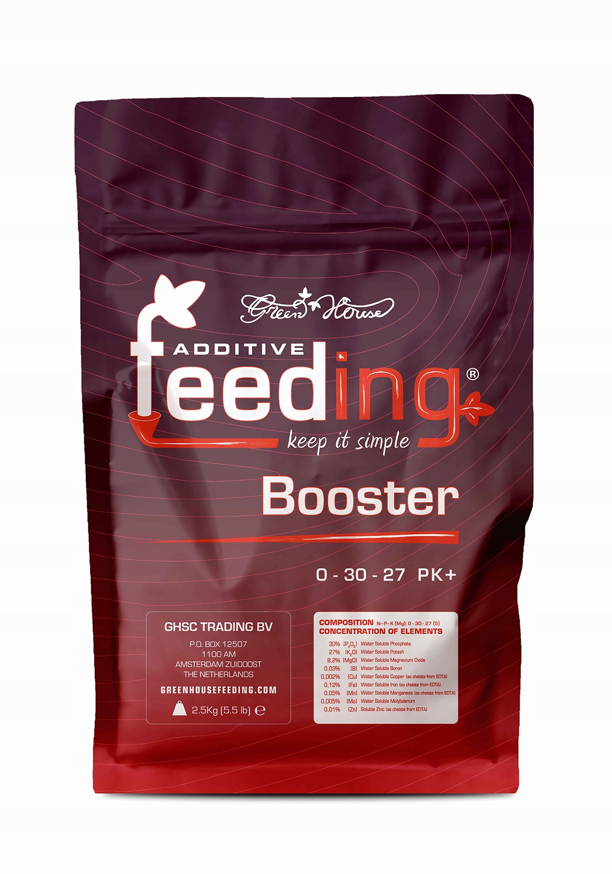 Boost Pk 25kg nawóz fosforowo potasowy Stymulator kwitnienia Green House