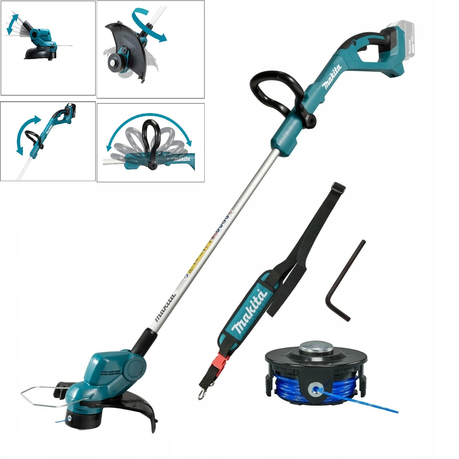 Makita DUR193Z Akumulatorowa Podkaszarka Kosiarka Kosa 18V Makita Pl