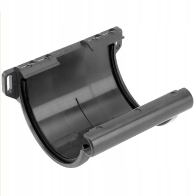 Łącznik rynny 150 Galeco PVC Grafit