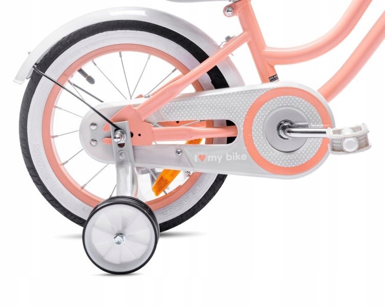 Rowerek dla dziecka 14&quot; Heart Bike morelowy Marka Sun Baby