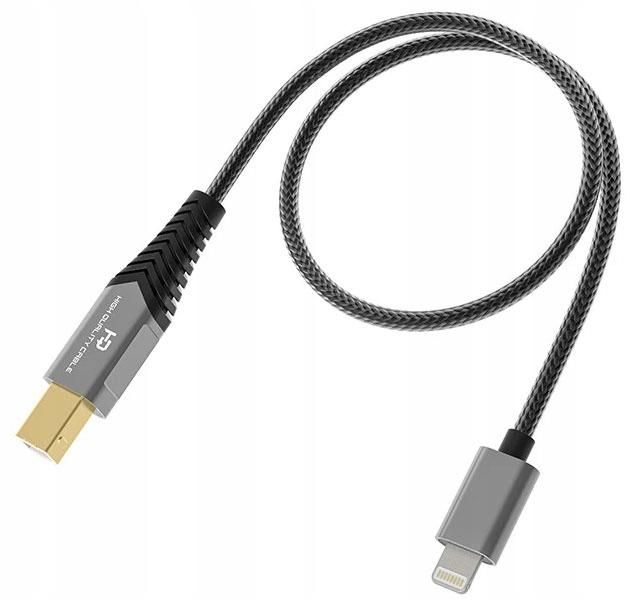 FiiO LD-LT1 Przewód Usb Lightning Usb Typ B 0.5m